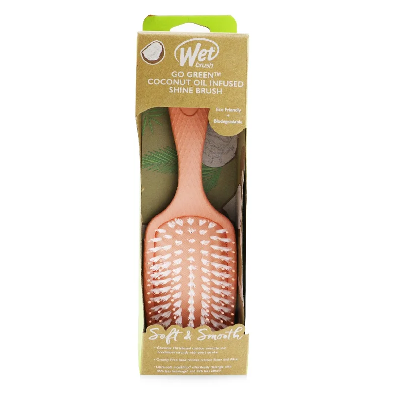 Wet Brush Go Green Oil Infused Shine Enhancer - # Coconut Oil  1pc