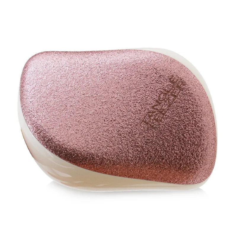 Tangle Teezer Compact Styler On-The-Go Detangling Hair Brush - # Rose Gold Glaze  1pc