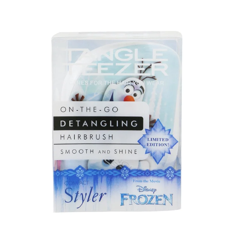 Tangle Teezer Compact Styler On-The-Go Detangling Hair Brush - # Disney Frozen Olaf (Limited Edition)  1pc