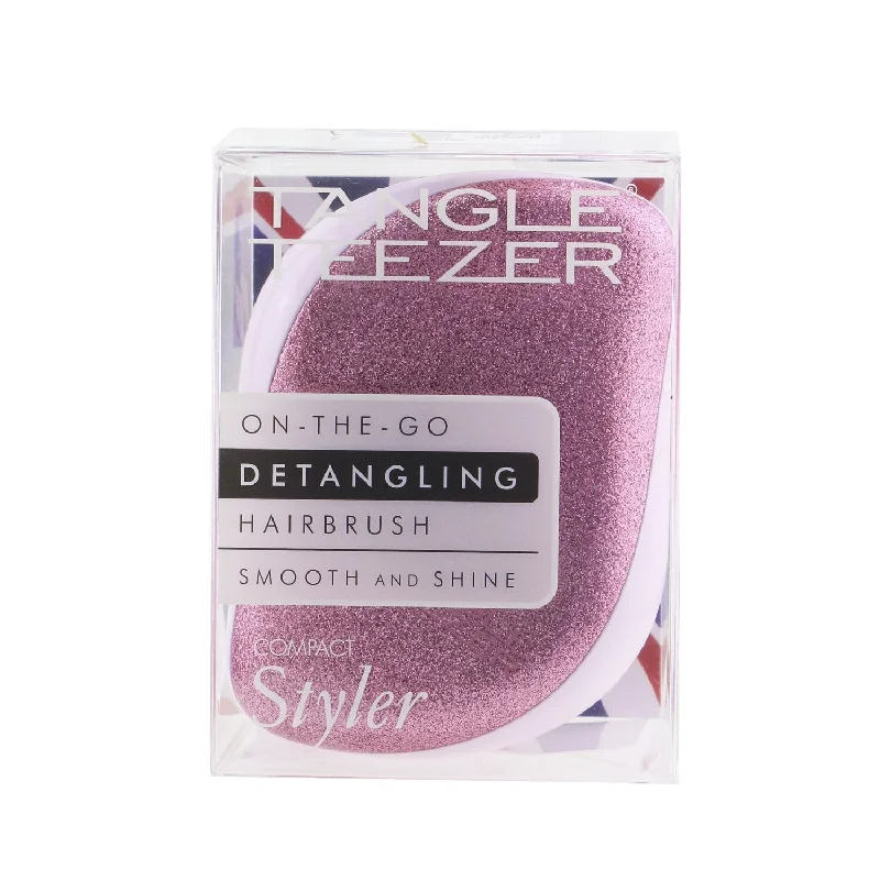 Tangle Teezer Compact Styler On-The-Go Detangling Hair Brush - # Candy Sparkle  1pc