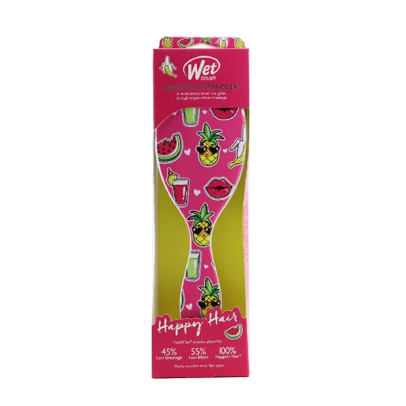 Wet Brush Original Detangler Happy Hair - # Smiley Pineapple  1pc