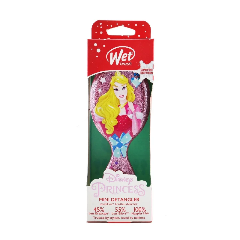 Wet Brush Mini Detangler Disney Princess - # Glitter Ball - Aurora (Limited Edition)