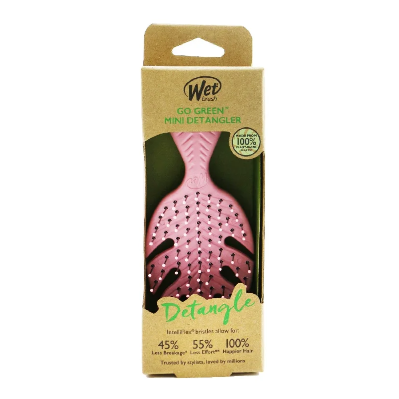 Wet Brush Go Green Mini Detangler - # Pink  1pc