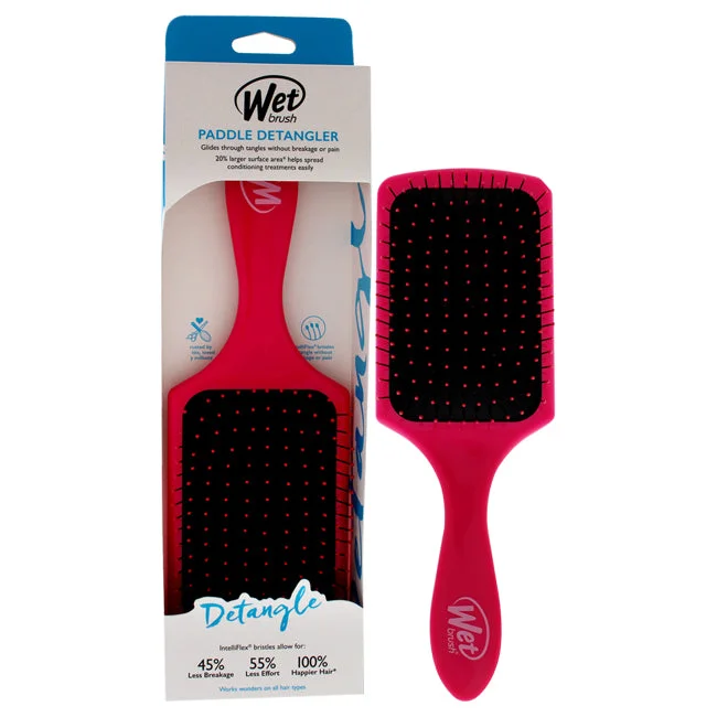 Wet Brush Paddle Detangler Brush - Pink by Wet Brush for Unisex - 1 Pc Hair Brush