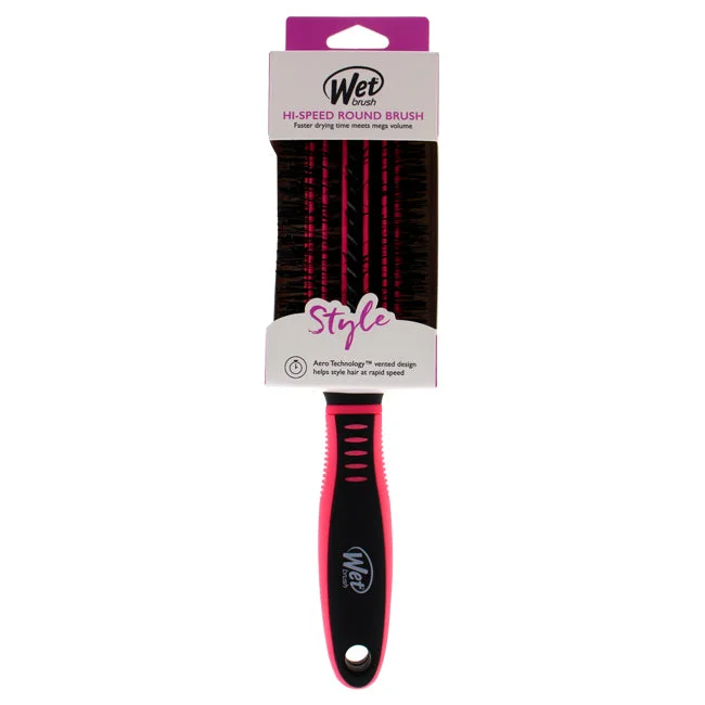 Wet Brush Hi-Speed Round Style Medium Brush - Pink by Wet Brush for Unisex - 1 Pc Hair Brush